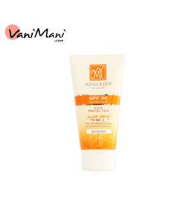 کرم ضد آفتاب بی رنگ مای با SPF30 مناسب پوست چرب و مختلط حجم 50 میلی لیتر