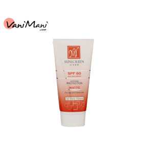 کرم ضد آفتاب مای فاقد چربی رنگی SPF60 مناسب پوست چرب و مختلط 50 میل