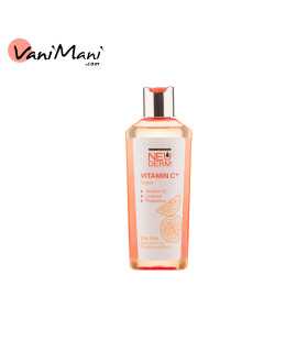 تونر پاککننده صورت نئودرم ویتامین سی پلاس پوست چرب حجم 200 میلیلیتر Neuderm Vitamin C+ Oily Skin Toner 200ml