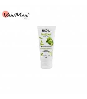 کرم مرطوب کننده بیول حاوی ماچا و روغن ماکادمیا مناسب پوست خشک و خیلی خشک حجم 60میلی لیتر