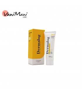 کرم ضد آفتاب و فاقد چربی بی رنگ درمالوگ DERMALOG با SPF 50 حجم 50 میلی لیتر
