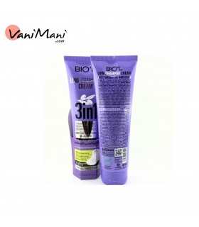 شامپو نرم کننده کرمی مو بیول ۳ در ۱ تیوپی Biol Low Shampoo Cream