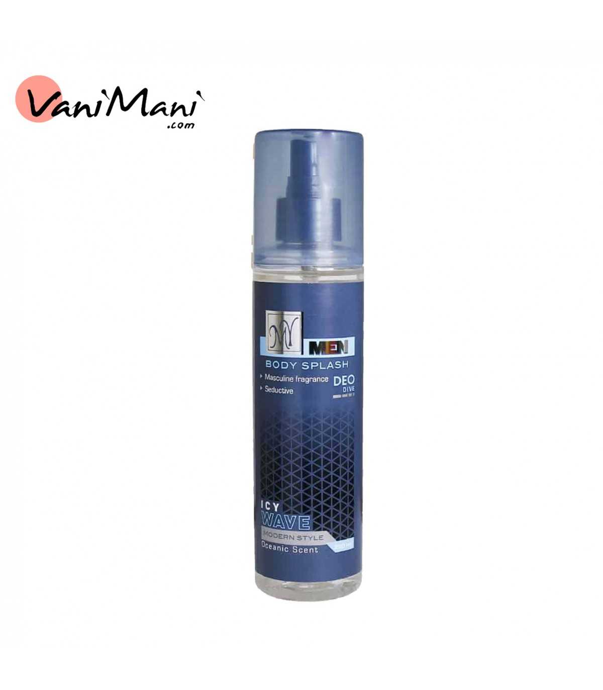 بادی اسپلش مردانه مای مدل آیس ویو Icy Wave حجم 220 میلی لیتر