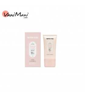ضد آفتاب بی رنگ WITH YOU با SPF 60