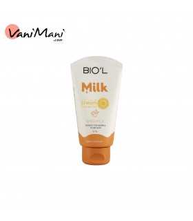 کرم مرطوب کننده بیول مدل Shea Milk حاوی پروتئین شیر و شی باتر حجم 70 میلی لیتر