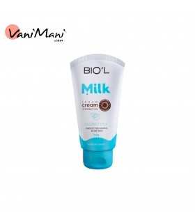 کرم مرطوب کننده بیول مدل Coconut Milk حاوی پروتئین شیر و روغن نارگیل حجم 75 میلی لیتر