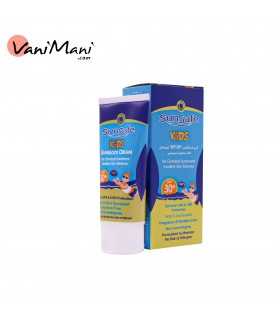 کرم ضد آفتاب بی رنگ سان سیف با SPF30 مناسب کودک حجم 50 میلی لیتر