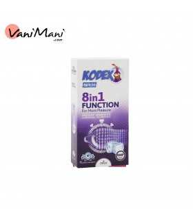 کاندوم مدل 8In1 Function بسته 10 عددی ناچ کدکس