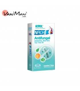 پک 12 عددی کاندوم ضد قارچ و باکتری مدل Antifungal ناچ کدکس