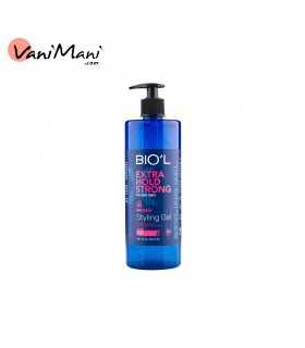 ژل مو بیول BIOL مدل Extra Hold Strong حجم 700 میلی‌لیتر