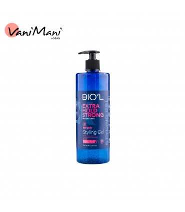 ژل مو بیول BIOL مدل Extra Hold Strong حجم 700 میلی‌لیتر