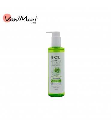 میسلار ژل پاک‌کننده آرایش حاوی ماچا بیول 250 میلی‌لیتر