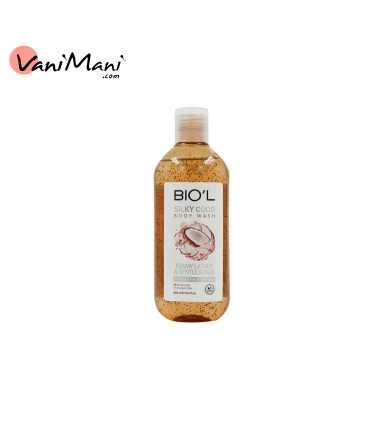 شامپو بدن ژلی سیلکی کوکو اسکراب SILKY COCO BIOL بیول 400 میل