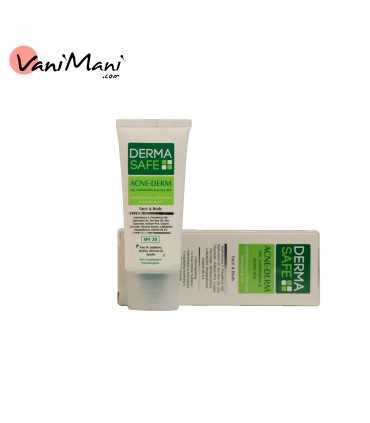 ژل مرطوب‌کننده فاقد چربی درماسیف مناسب پوست‌های چرب، مختلط و دارای آکنه ۴۰ میل