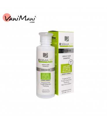 شامپو مو چرب درمالیست مدل Seborate DERMALIST حجم 200 میلی لیتر