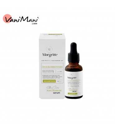 سرم نیاسینامید مارگریت Margritte مناسب پوست چرب و مختلط حجم 30 میلی لیتر