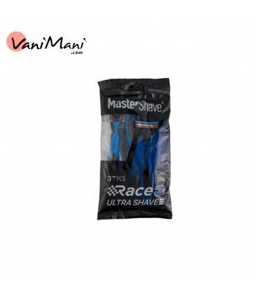 خودتراش مردانه 3 لبه مستر شیو مدل RACE 3بسته 3 عددی