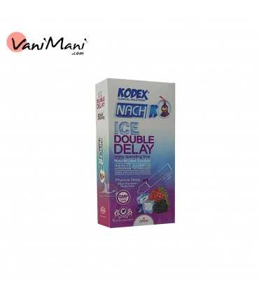 کاندوم ناچ کدکس مدل Ice Double Delay بسته ۱۰ عددی