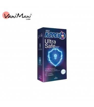 کاندوم ناچ کدکس مدل Ultra Safe بسته ۱۰ عددی