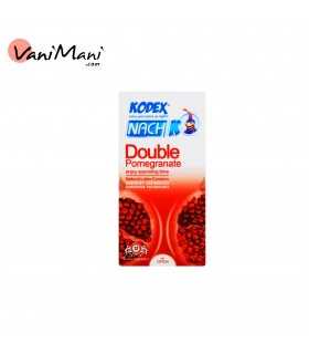 کاندوم کدکس مدل Double Pomegranate بسته ۱۲ عددی