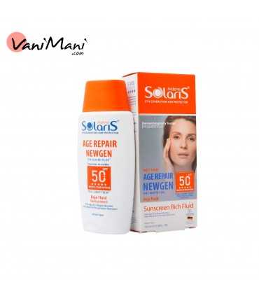 فلوئید ضد آفتاب ضد چروک نیوژن SPF 50 آردن سولاریس 100 میل