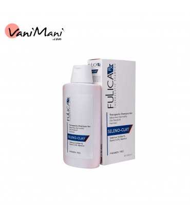 شامپو مو شوره فولیکا مدل Seleno-Clay مناسب موهای چرب حجم 200 میلی لیتر