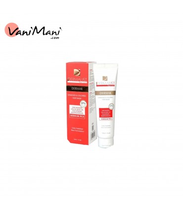 ماسک موی مخصوص موهای رنگ شده و آسیب دیده درمالیست 100m