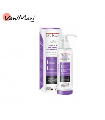ژل شستشو صورت بایوریچ مدل روشن کننده و ضدلک حجم 200 میل