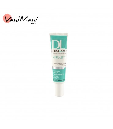 کرم ضد جوش و متعادل کننده چربی پوست سبولیفت 30میل درمالیفت DERMALIFT SEBOLIFT
