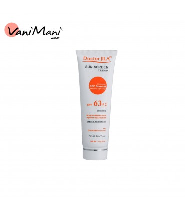 کرم ضد آفتاب بی رنگ دکتر ژیلا با SPF63 مناسب انواع پوست حجم 50 میلی لیتر