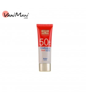 ضد آفتاب ساین اسکین رنگی مدل Syn Shield مناسب پوست چرب حجم 50 میلی لیتر