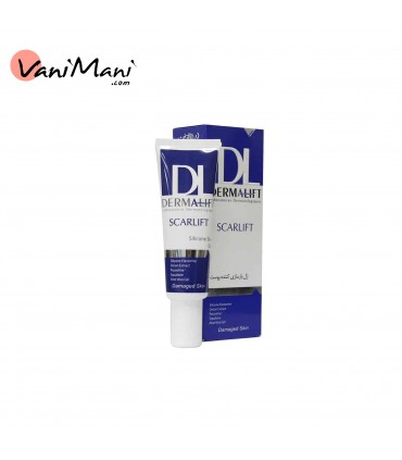 ژل ترمیم کننده پوست صورت و بدن درمالیفت مدل اسکارلیفت 25 میل DERMALIFT SCARLIFT