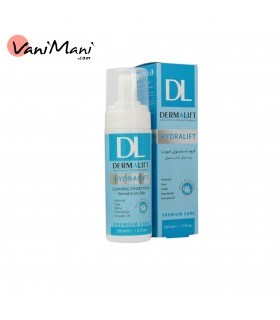فوم شستشو صورت درمالیفت هیدرالیفت مناسب پوست خشک 150 میل DERMALIFT HYDRALIFT