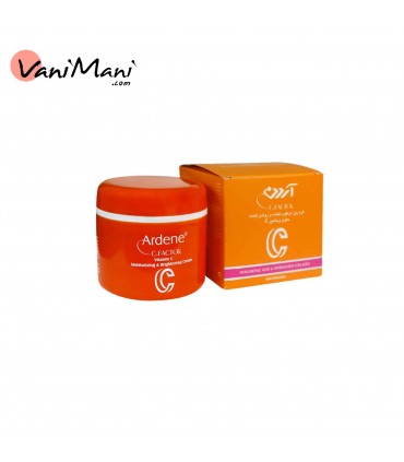 کرم مرطوب‌کننده دست و صورت آردن سی فکتور مدل ویتامین C  حجم 150 میل C-FACTOR