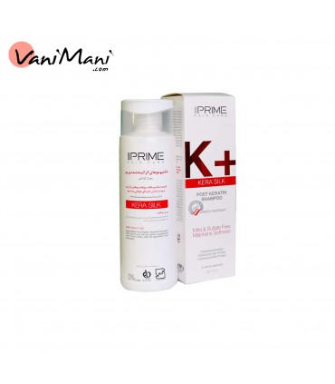 شامپو مو پرایم مدل کراتین حجم 250 میلی‌لیتر PRIME KERATIN K