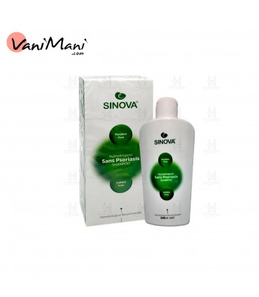 شامپو سنس پسوریا سینوا SINOVA حجم 200 میلی‌لیتر