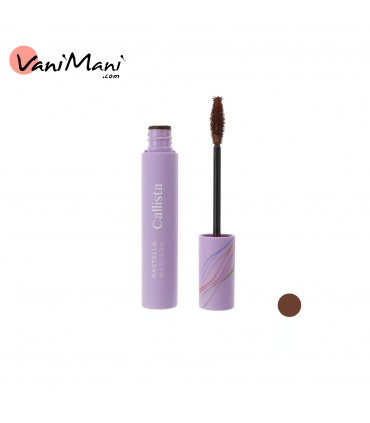 ریمل رنگی جداکننده کالیستا مدل پاستلا رنگ قهوه‌ایی CALLISTA Pastella