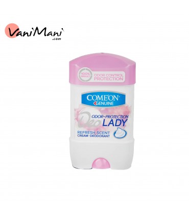 مام زنانه صورتی کامان دئو لیدی  COMEON Deo Lady حجم 75 میلی لیتر
