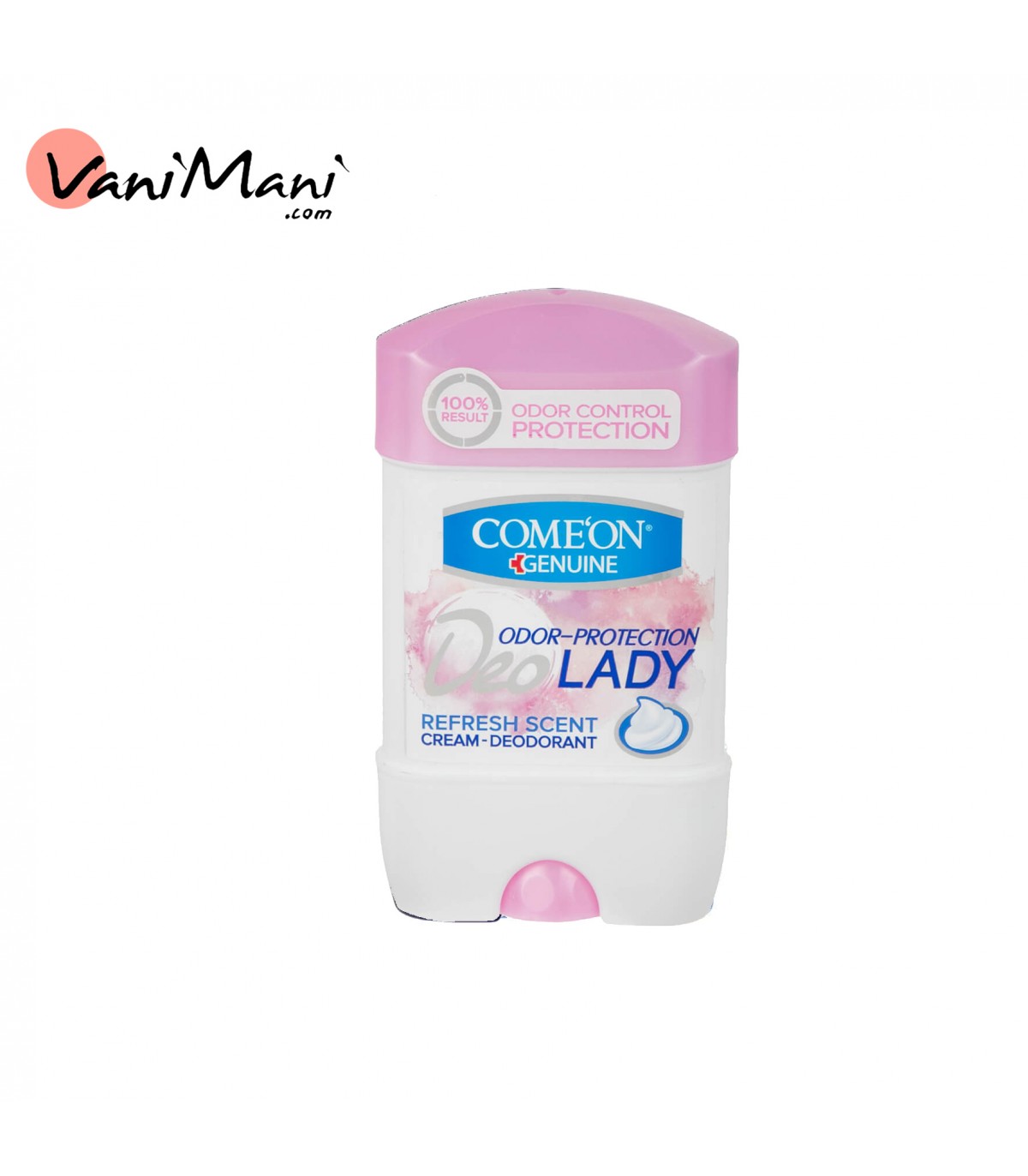 مام زنانه صورتی کامان دئو لیدی  COMEON Deo Lady حجم 75 میلی لیتر