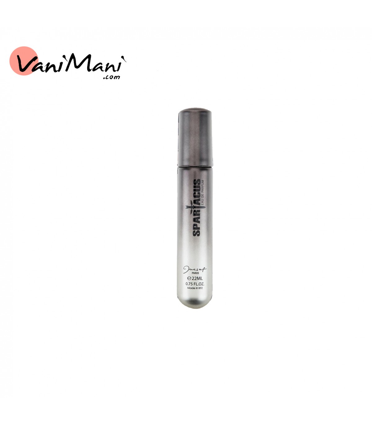 عطر جیبی مردانه ژک ساف مدل اسپارتاکوس Spartacus حجم 22 میلی لیتر