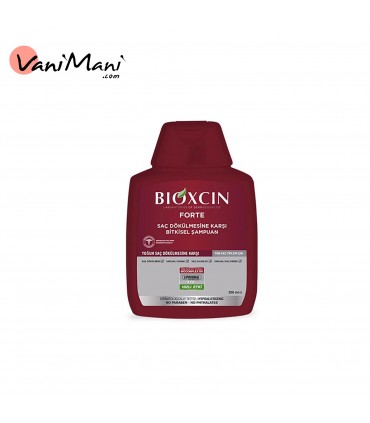 شامپو بیوکسین قرمز ضد ریزش مو مدل فورته حجم 300 میلی‌لیتر