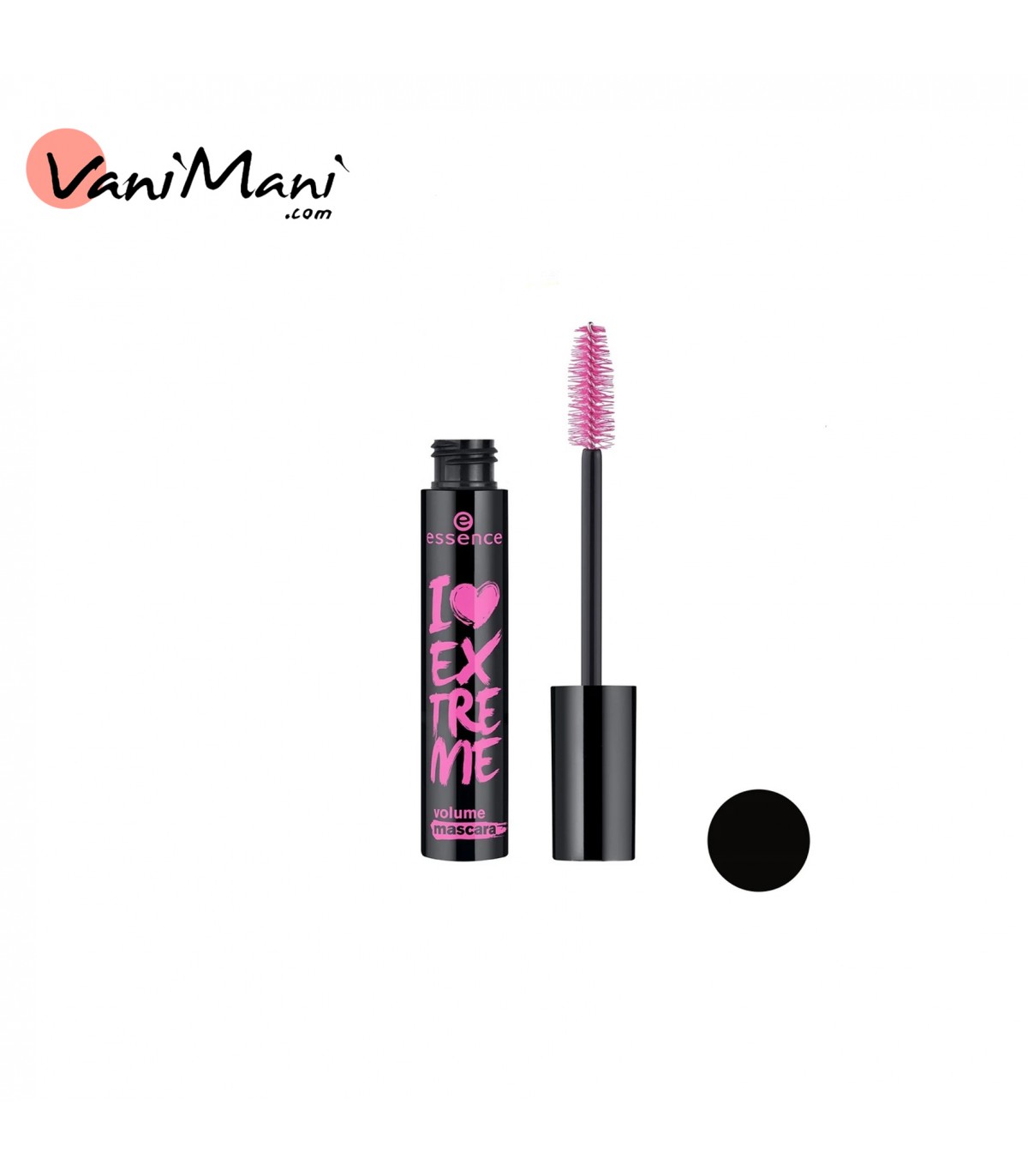 ریمل حجم‌دهنده مشکی اسنس مدل I Love Extreme Volume اصلی حجم 4.7 میلی‌لیتر