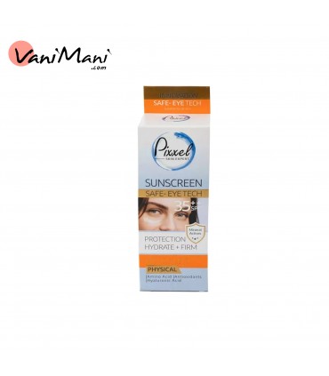 کرم ضد آفتاب بدون رنگ پیکسل SPF35 ‌مدل Physical مناسب انواع پوست‌ حجم 50 میلی‌لیتر
