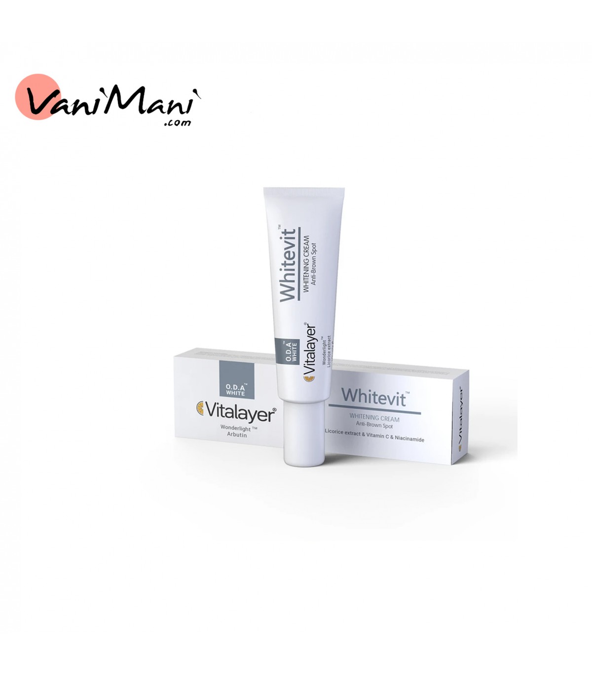 کرم روشن کننده ویتالیر مدل وایت ویت VITALAYER Whitevit حجم 30 میلی لیتر