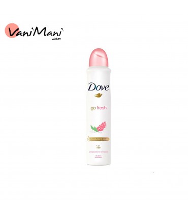 اسپری داو زنانه رایحه انار و چای سبز  مدل GO FRESH DOVE حجم 200 میل