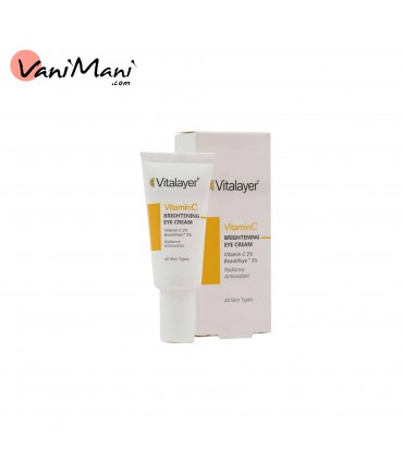 کرم دور چشم ویتالیر مدل Vitamin C VITALAYER حجم 20 میلی لیتر