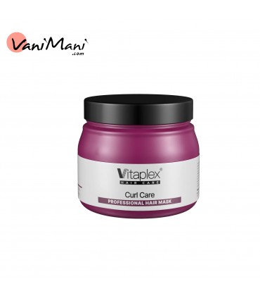 ماسک مو فر ویتاپلکس مدل CURL CARE VITAPLEX حجم 500 میلی‌