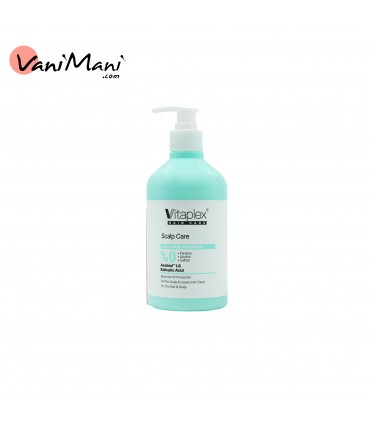 شامپو مو ویتاپلکس مدل Scalp Care مناسب برای موهای چرب حجم 500 میلی‌لیتر
