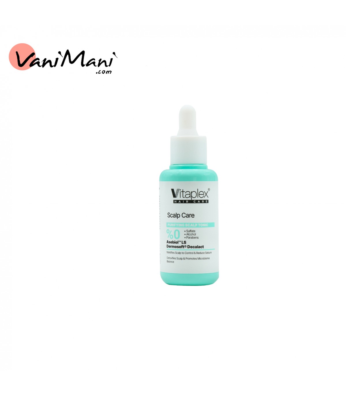 تونیک کنترل کننده چربی و ضد شوره کف سر VITAPLEX ویتاپلکس 100 میلی لیتر