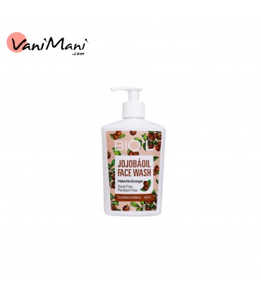 کرم ژل شستشوی صورت بیول مدل Jojoba Oil مناسب پوست‌ خشک و نرمال 140 میل